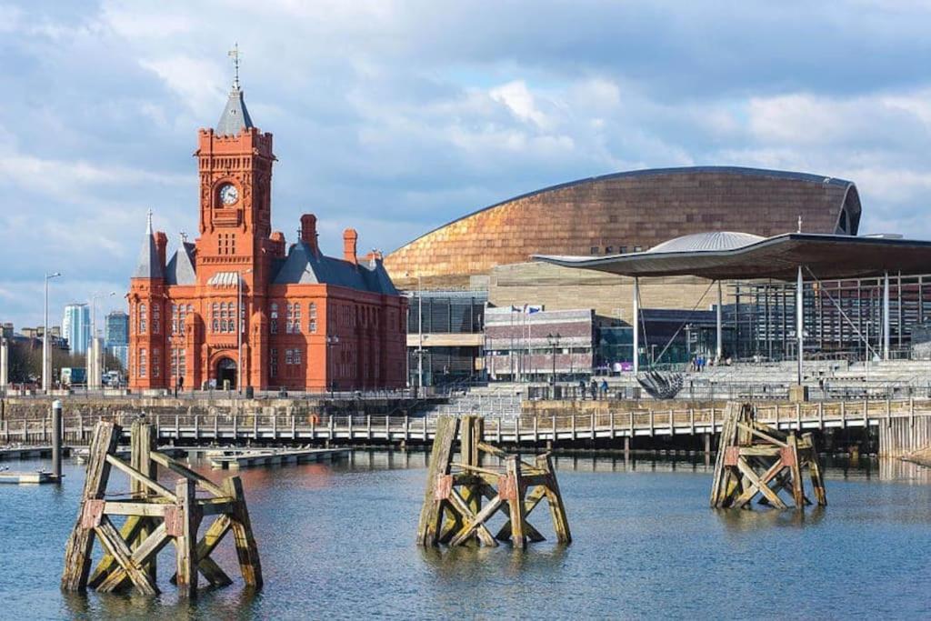 3 Bed Flat Near To Cardiff And Cardiff Bay公寓 外观 照片
